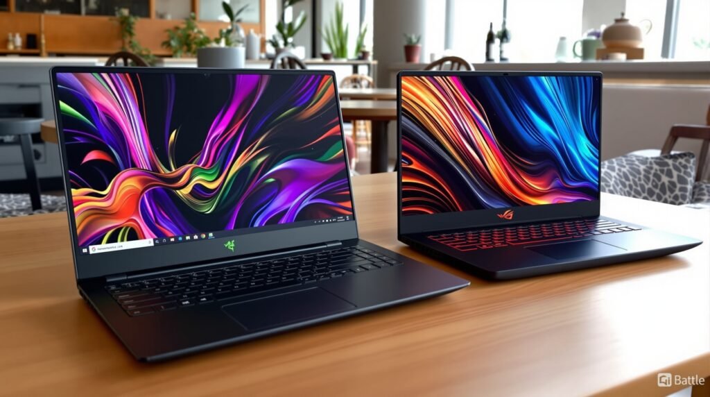 Epic Gaming Laptop Battles