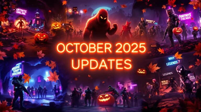 Latest Video Game Updates in October 2025: Fortnite’s Fortnitemares, Minecraft’s Copper Age, and More Must-Know Patches